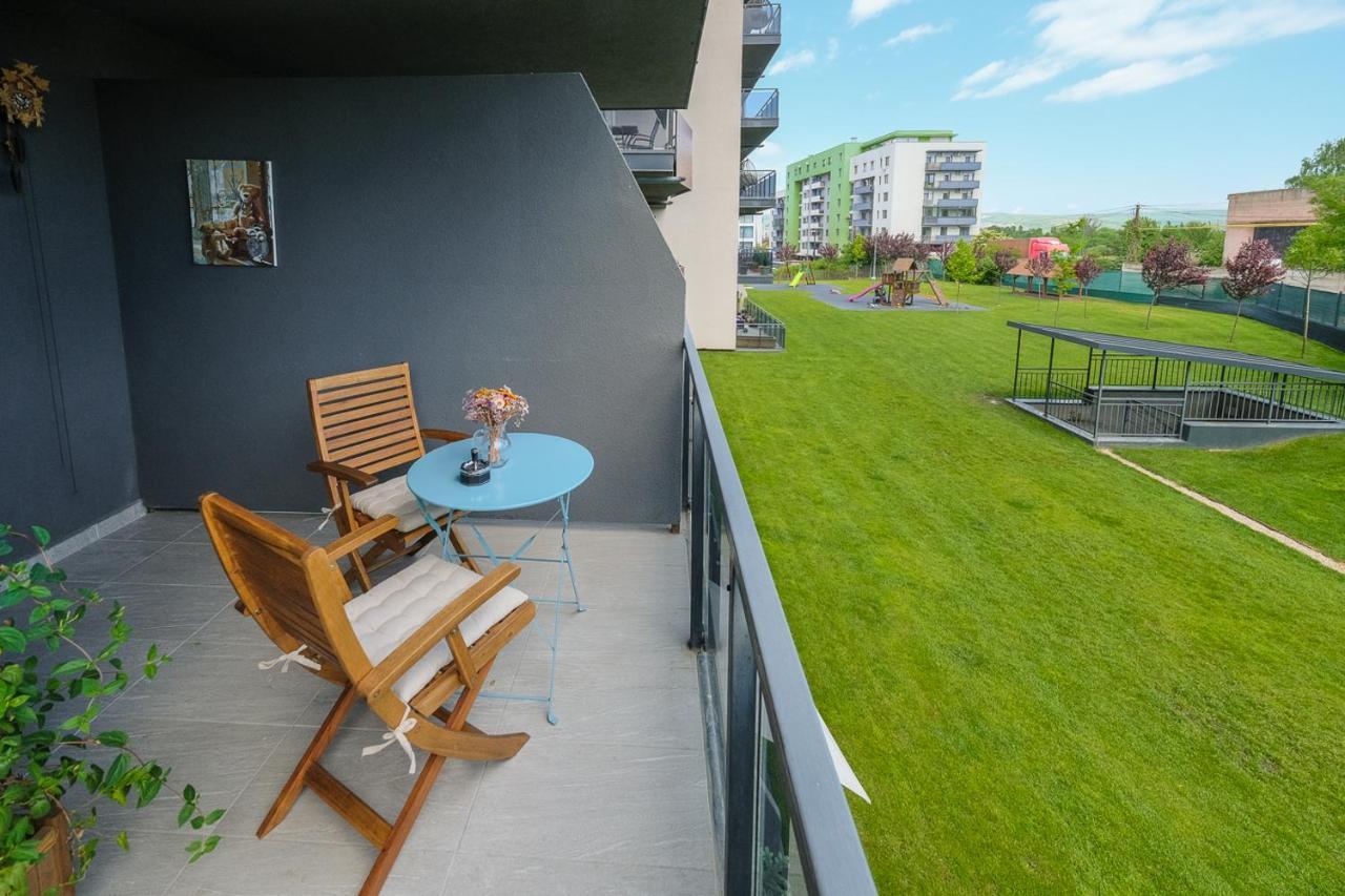 Appartamento Grand Park Blue Iulius Mall Cluj-Napoca Esterno foto